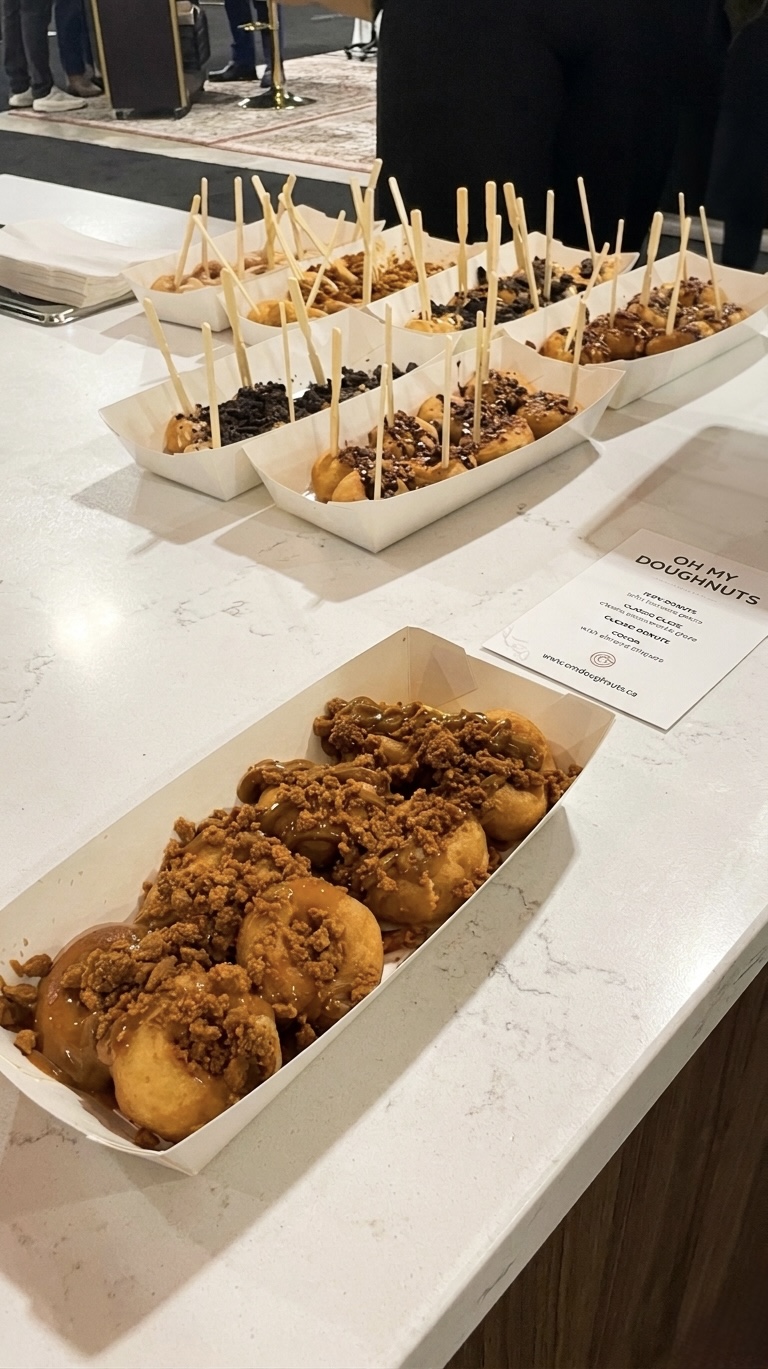 Oh My Doughnuts mini doughnut catering for corporate in Ottawa-Gatineau