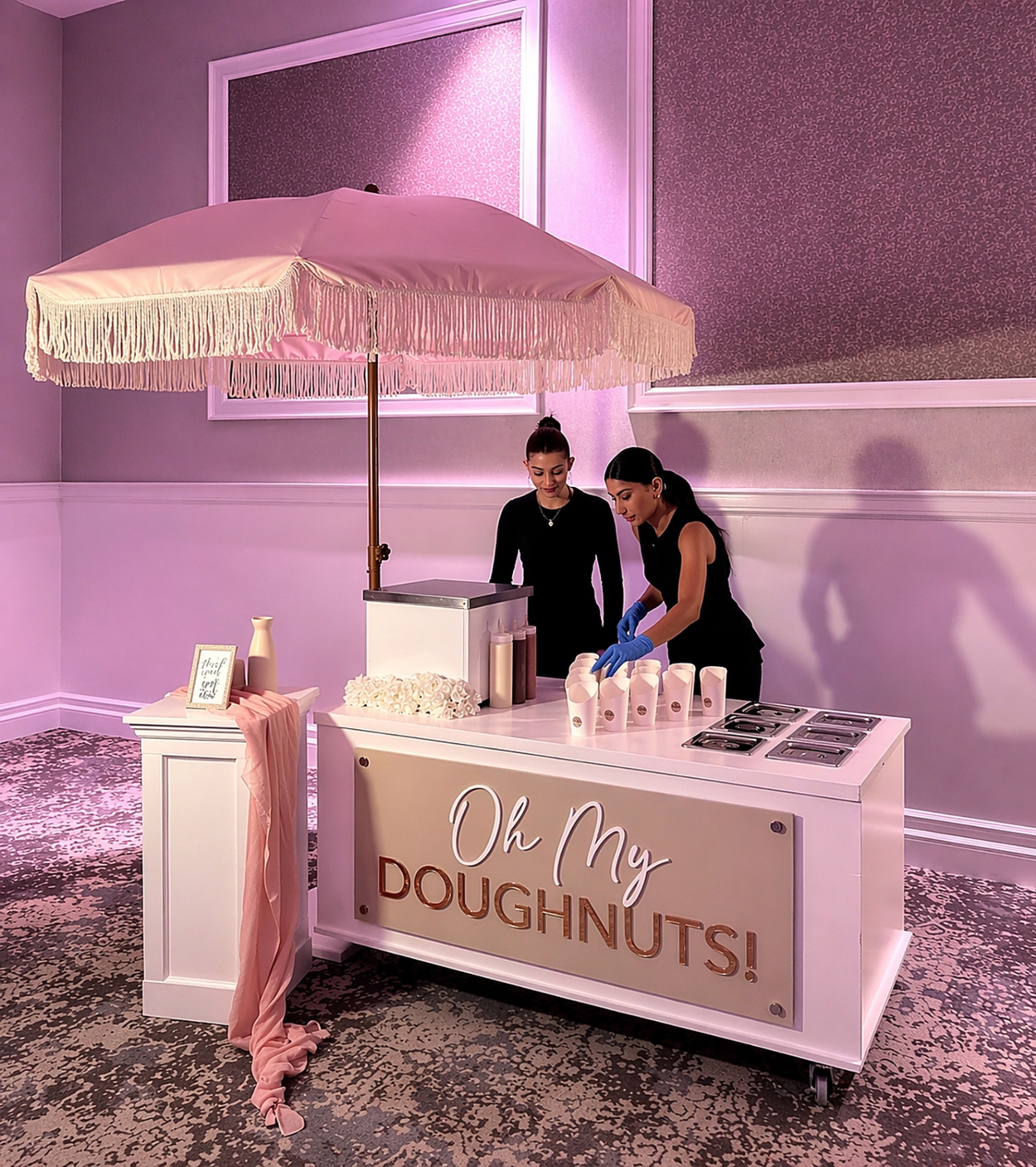 Oh My Doughnuts mini doughnut catering for weddings in Ottawa-Gatineau